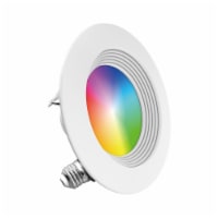 4 In. WiFi Smart 9W 810LM Recessed Retrofit LED Downlight Kit, Alexa/Google, Wet Rated