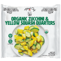 Organic Frozen Green Zucchini & Yellow Squash Quarters