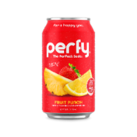 Perfy® Fruit Punch Soda Can Perspective: Main