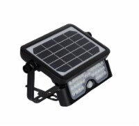 160 DEGREE BLACK PIR ACTIVATED OUTDOOR  LIGHT GARAGE YARD DECK PATH CAMPING