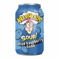Warheads® Sour Blue Raspberry Soda Can Perspective: Main