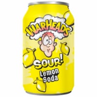 Warheads® Sour! Lemon Soda Can Perspective: Main