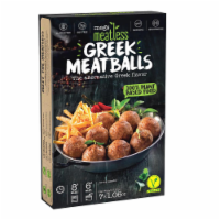 Mega Meatless Greek Meatballs
