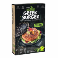Mega Meatless Greek Burger
