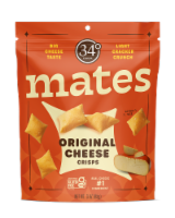 34 Degrees Mates Original Cheese Crisps Perspective: Main