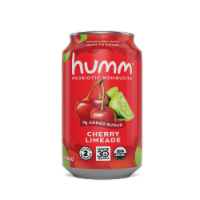 Humm® Cherry Limeade Kombucha Can Perspective: Main