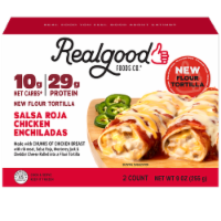 Real Good Foods Co.® Flour Red Tortilla Chicken Enchilada