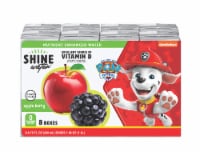 ShineWater® Apple Berry Nutrient Enhanced Flavored Water Drink Boxes Perspective: Main