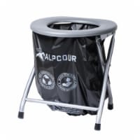 Alpcour Eco-Friendly Waste Bags - 8-Gal Compostable, Odor Neutralizing - 20 Ct