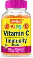 WellYeah Kids Vitamin C Gummies 250 mg Orange Flavor 60 Count