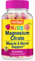 WellYeah Magnesium Citrate For Kids Gummies Raspberry And Peach Flavor 60 Count Perspective: Main