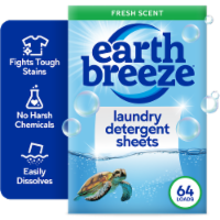Earth Breeze® Eco Sheets® Fresh Scent Laundry Detergent Sheets Perspective: Main