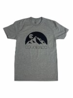 Colorado Limited Mountain Short Sleeve Tee Shirt - Grey Perspective: Main