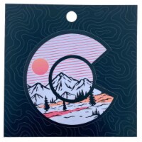 Colorado Mountain Valley Sticker Perspective: Main