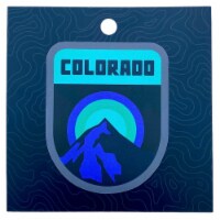 Colorado Mountain Onyx Sunrise Sticker Perspective: Main