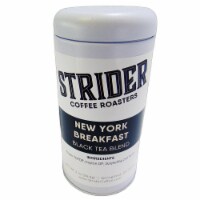 New York Breakfast Tea, Black Tea Blend, English Breakfast, Assam Tea, 2 oz, Reusable Tin