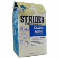 Kalid's Blend, Ground, Ethiopian Blend, Medium Roast, Specialty Coffee, 12ounce, Brazil Blend