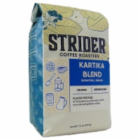Kartika Blend, Ground, Dark Roast, Sumatra Brazil Blend, Specialty Coffee, 12 ounce