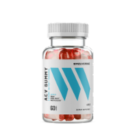 Swolverine Apple Flavored Apple Cider Vinegar Dietary Supplement Gummies