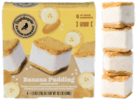 Nightingale® Banana Pudding Ice Cream Sandwiches Perspective: Main