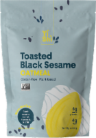 Yishi Foods Toasted Black Sesame Protein Instant Oatmeal Perspective: Main