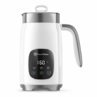 Maestri House Large Capacity Smart Adjustable Integrated Milk Frother Pot,  Black, 1 Piece - Foods Co.