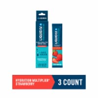 Liquid I.V.® Hydration Multiplier® Strawberry Electrolyte Drink Mix Packets Perspective: Main