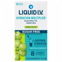 Liquid I.V.® Hydration Multiplier Electrolyte Green Grape Drink Mix