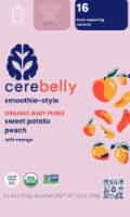 Cerebelly Stage 3 Organic Sweet Potato Peach Mango Smoothie Multipack Perspective: Main