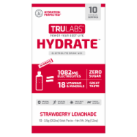 TruLabs® Hydrate™ Strawberry Lemonade Electrolyte Drink Mix Perspective: Main