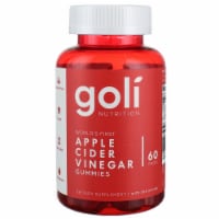 Goli Nutrition Apple Cider Vinegar Gummies Dietary Supplement (2 Pack)