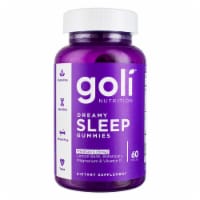 Goli Dreamy Sleep Gummy Melatonin - Vitamin D | Magnesium | Lemon Balm Extract