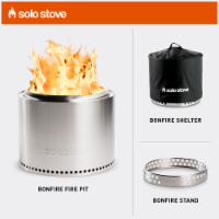 Solo Stove Bonfire Stand and Shelter Perspective: Main
