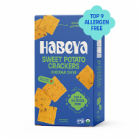 Habeya Cheddar Chive Sweet Potato Crackers Perspective: Main