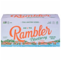 Rambler Blackberry Sparkling Water Cans Perspective: Main