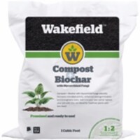 Wakefield BioChar Compost + Biochar with Mycorrhizal Fungi Organic Compost Mix, 1CF
