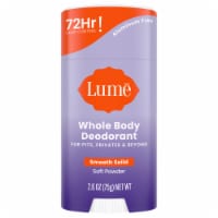Lume Women's Whole Body Deodorant Smooth Solid Soft Powder Aluminum Free Perspective: Main
