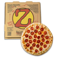Zalat Pizza Take & Bake Pepperoni Pizza Perspective: Main