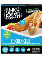 Funky Fresh™ Chicken Club Spring Rolls Perspective: Main