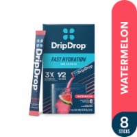 DripDrop® Watermelon Fast Hydration Electrolyte Drink Mix Packets Perspective: Main