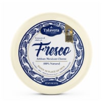 Talavera Fresco Artisan Mexican Cheese Round Perspective: Main