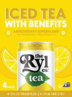 The Ryl Co.™ Zero Sugar Lemon Antioxidant Superblend Iced Tea Multipack Perspective: Main