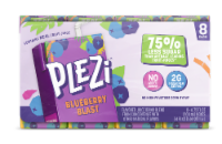 Plezi Kids Hydration Blueberry Blast Flavored Drink Perspective: Main