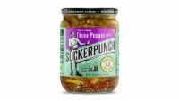 Suckerpunch™ Fiery Heat Three Pepper Pickle Chips Perspective: Main