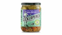 Suckerpunch® Arbol Pepper Spicy Dill Pickle Chips Perspective: Main