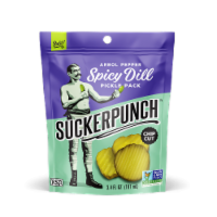Suckerpunch™ Spicy Dill Pickle Chip Snack Pouch
