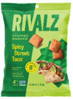 Rivalz™ Spicy Street Taco Stuffed Snacks Perspective: Main