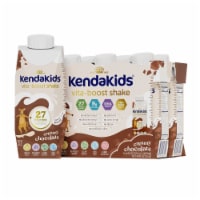 KendaKids® Vita-Boost Chocolate Nutritional Shake Bottles Perspective: Main