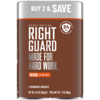 Right Guard Men's Deodorant Aresol Can Sport 2-Pack Perspective: Main