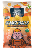 LesserEvil® Organic Cheddar Corn Puffs Perspective: Main